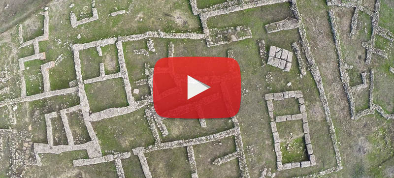 Drone su sito archeologico di Vassallaggi